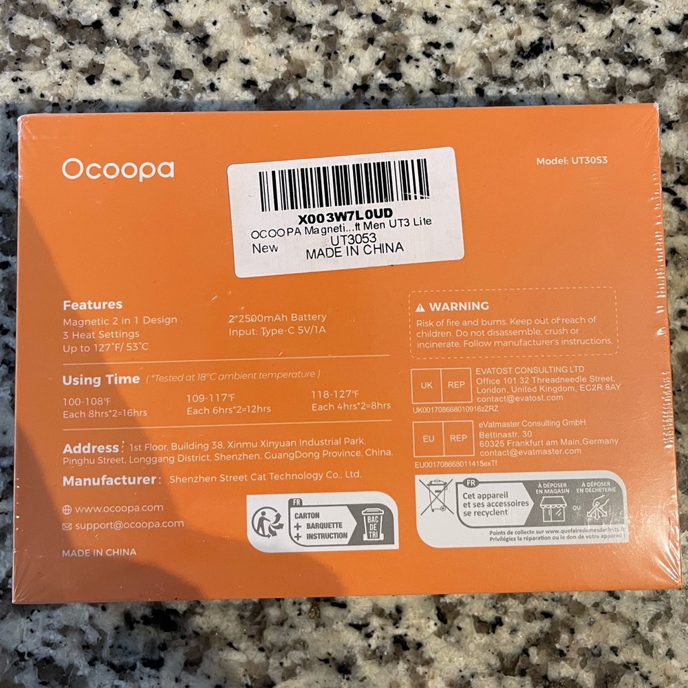 Ocoopa Rechargeable Hand Warmers - Picture 2 of 3